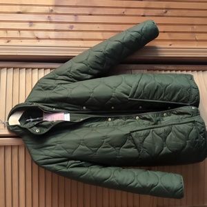 NWT Quince Featherless Quilted Long Puffer Jacket - S